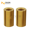 14.2mm Diameter Earth Rod Accessory Brass Coupler